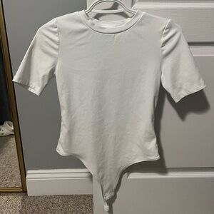 White Bodysuit Tee